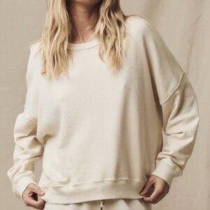 The Teammate Sweatshirt ~ Washed White